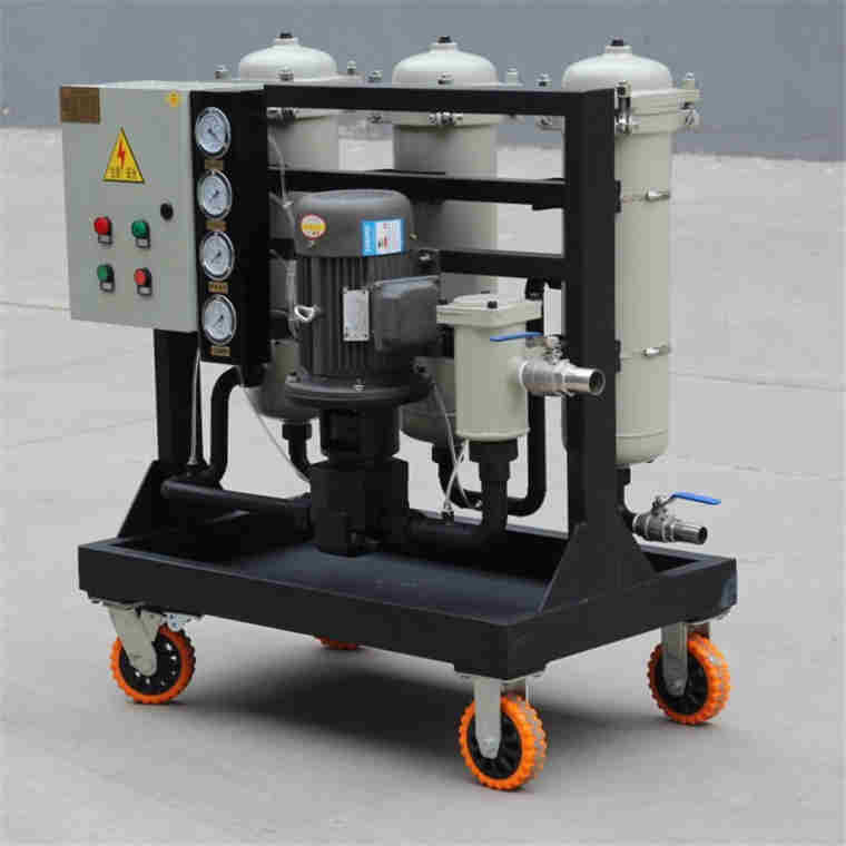 小型手提式抽油機 小型手推式機油過濾機 小型液壓油抽油泵 圖片